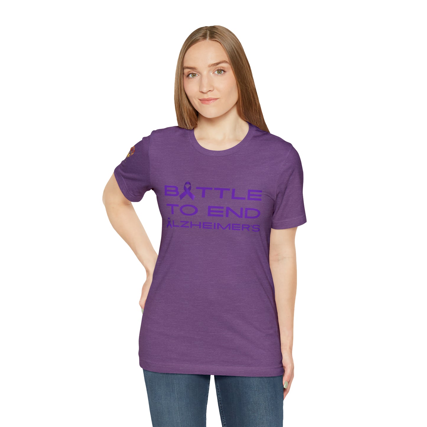 Battle To End Alzheimer's Short Sleeve Tee