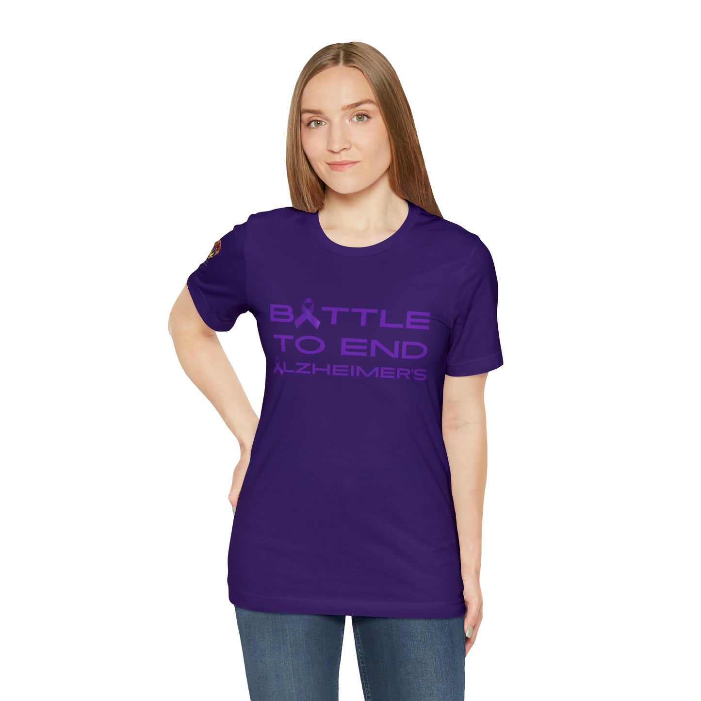 Battle To End Alzheimer's Short Sleeve Tee