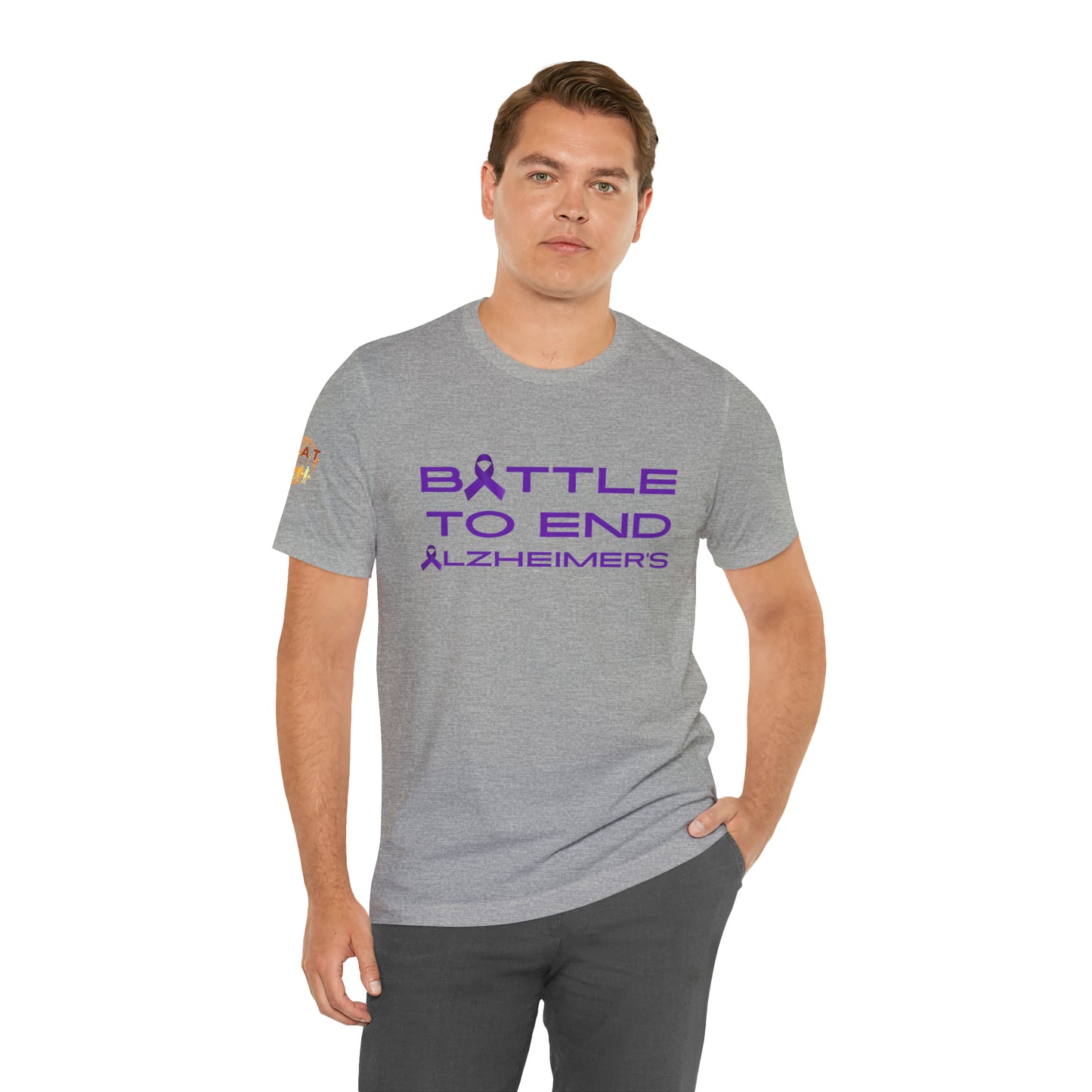 Battle To End Alzheimer's Short Sleeve Tee
