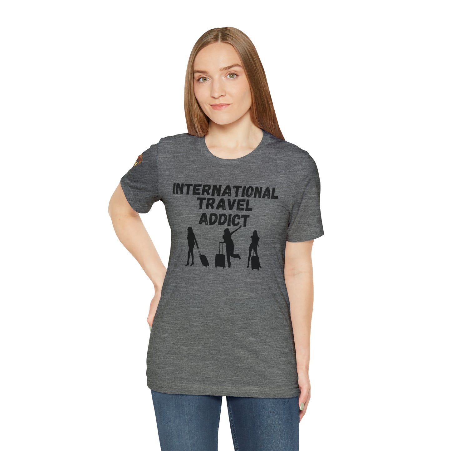International Travel Addict - Women's Short Sleeve Tee