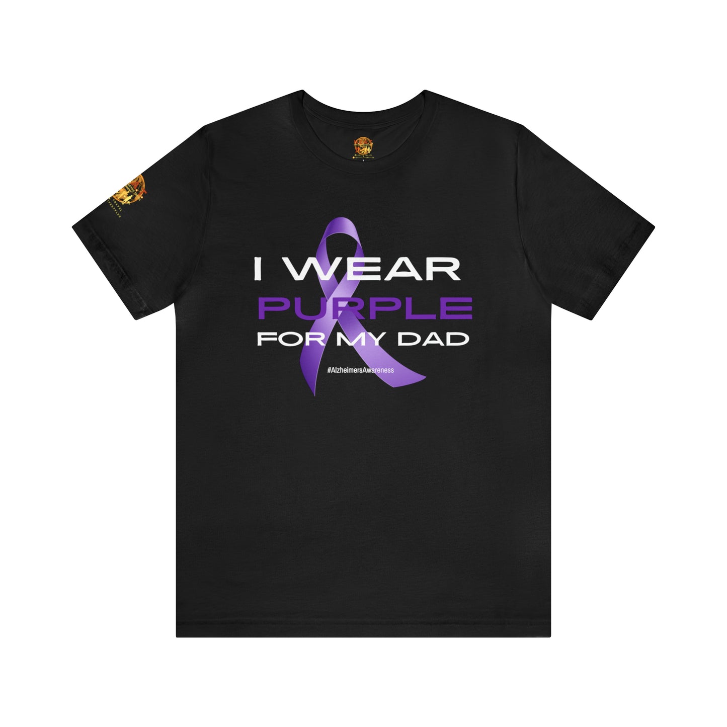 Purple for a Purpose - Dad Short Sleeve Tee