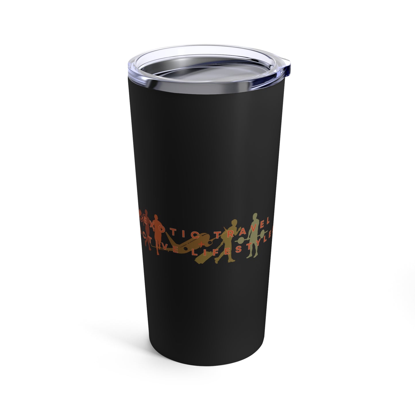 H.E.A.T. Logo Tumbler 20oz - Black