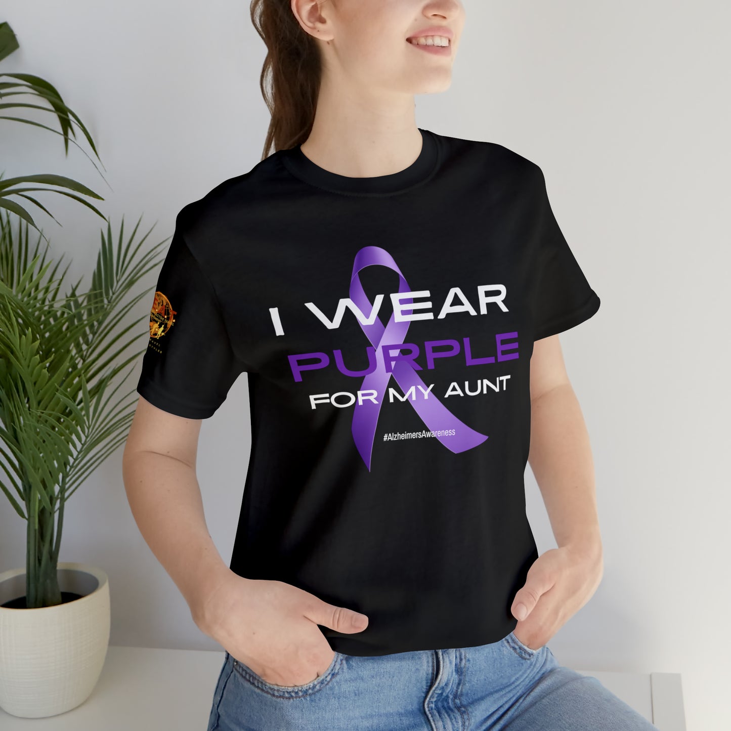 Purple for a Purpose - Aunt Short Sleeve Tee