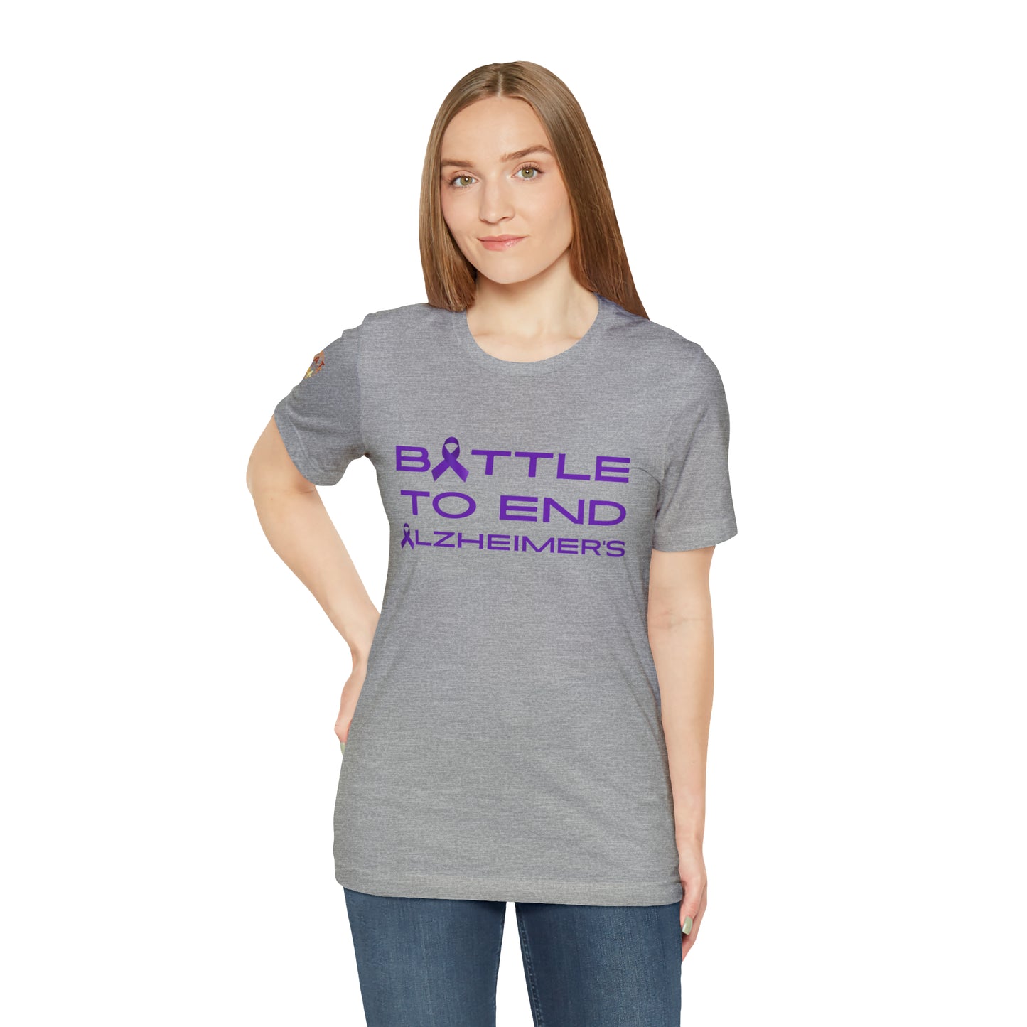 Battle To End Alzheimer's Short Sleeve Tee