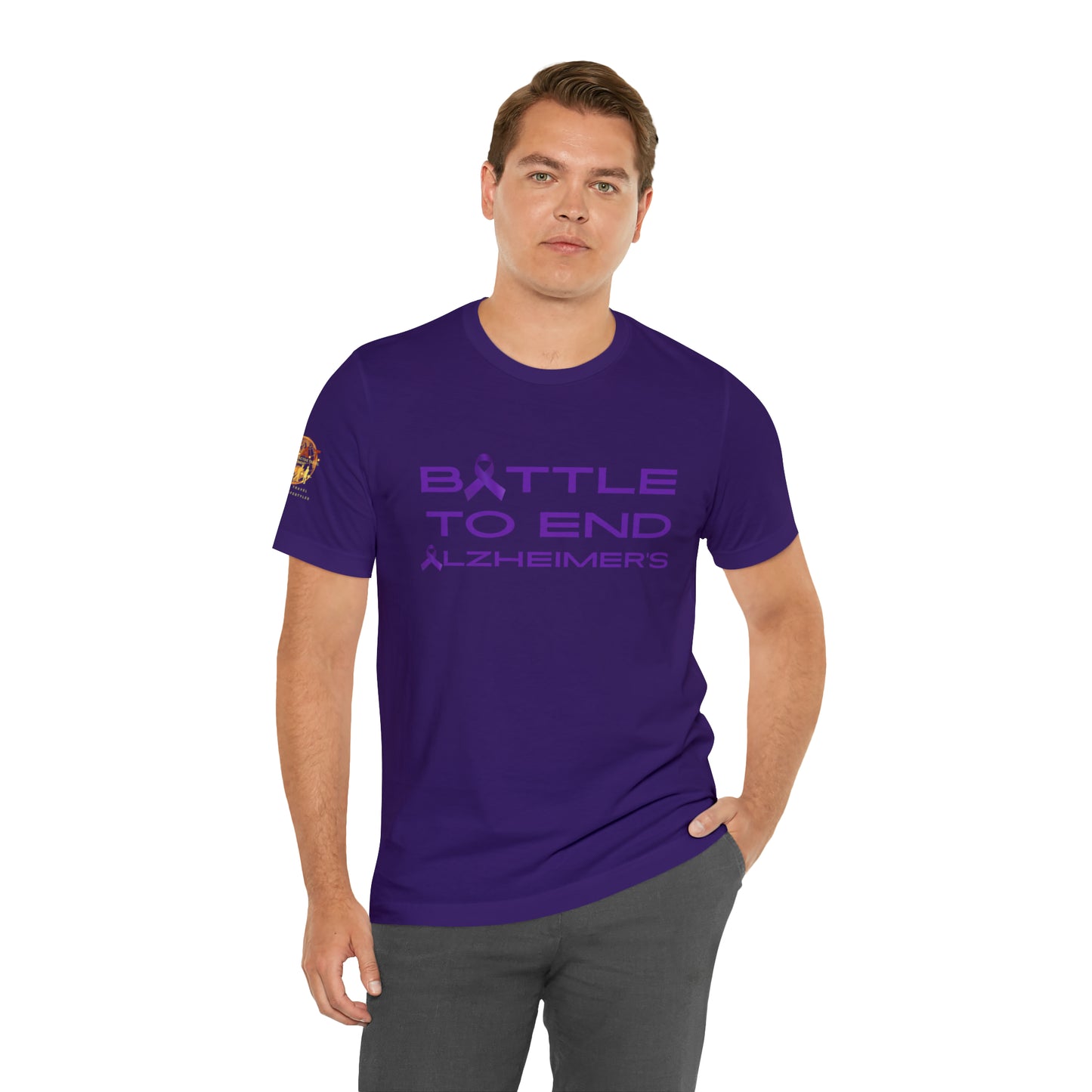 Battle To End Alzheimer's Short Sleeve Tee