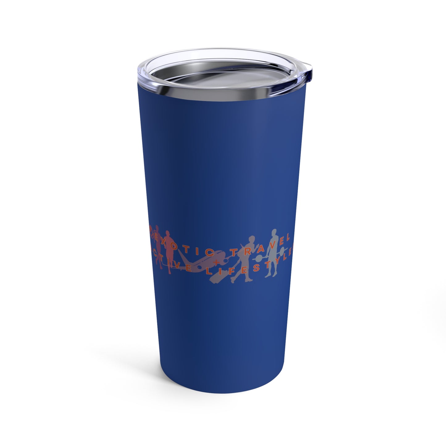H.E.A.T. Logo Tumbler 20oz - Blue