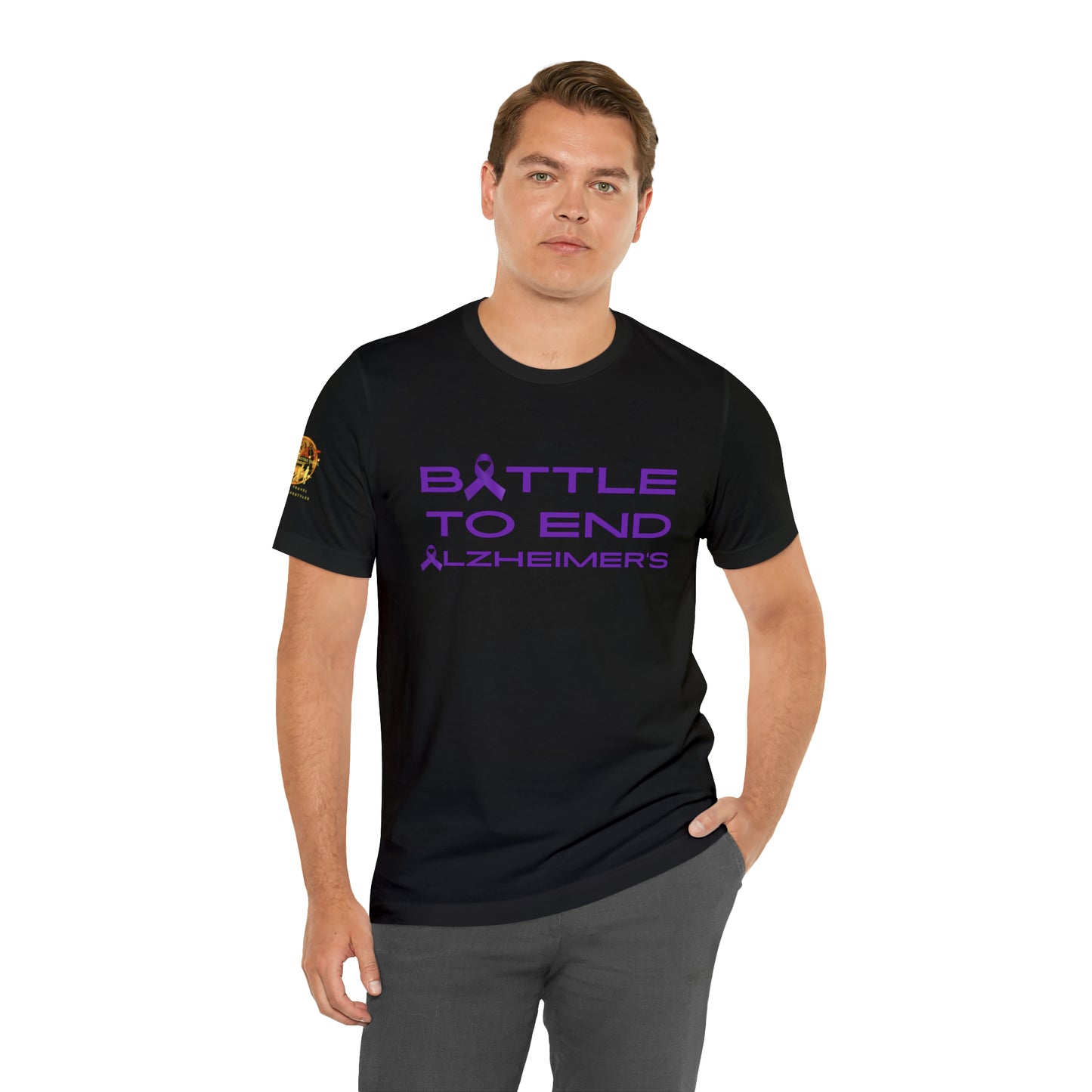 Battle To End Alzheimer's Short Sleeve Tee
