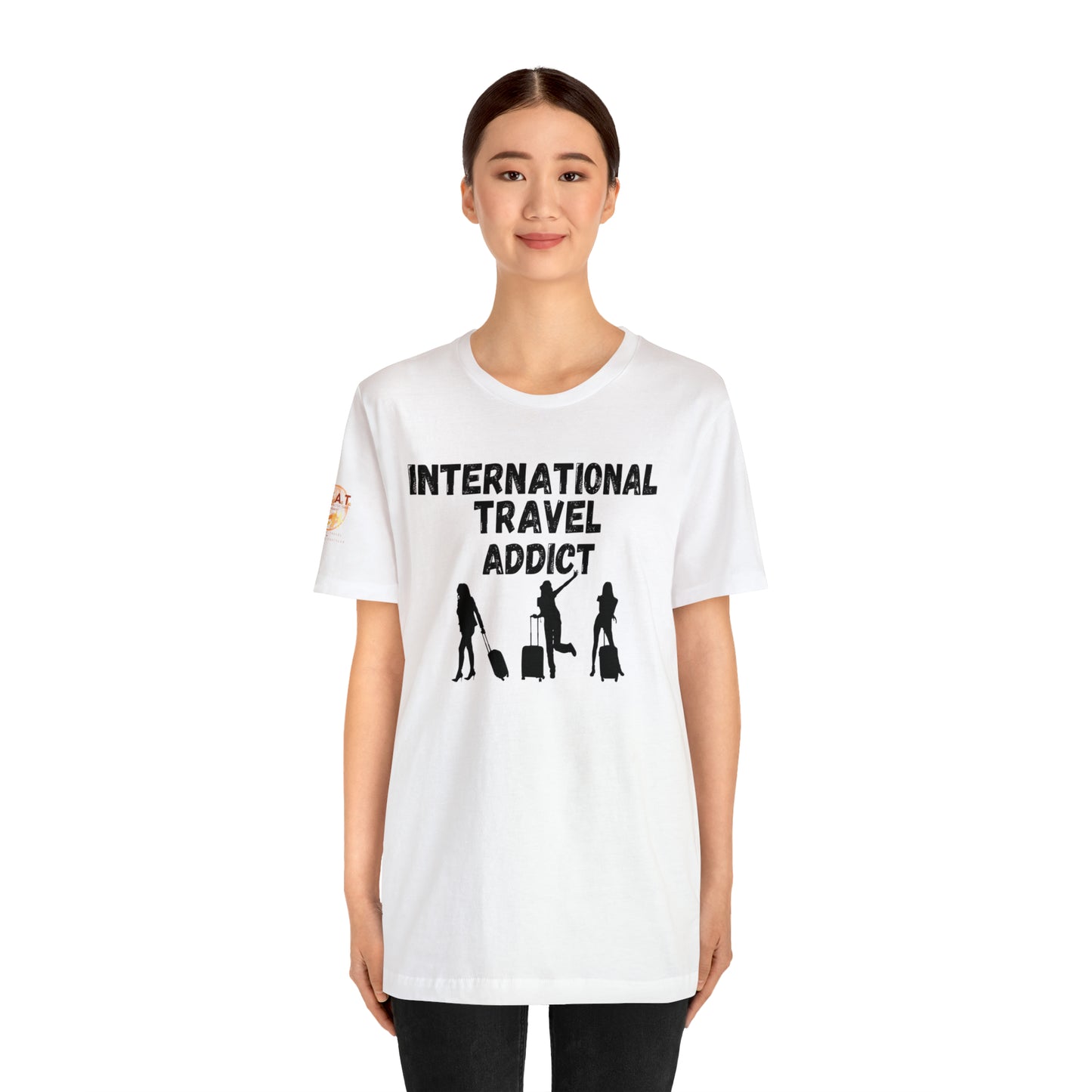 International Travel Addict - Women's Short Sleeve Tee